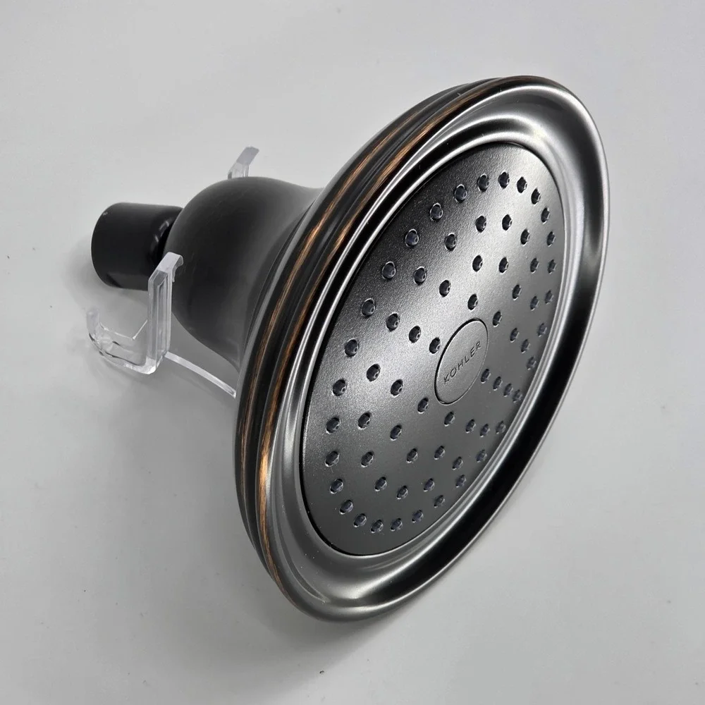 KOHLER Purist 2.5 gpm Single-Function Showerhead Brushed Bronze
